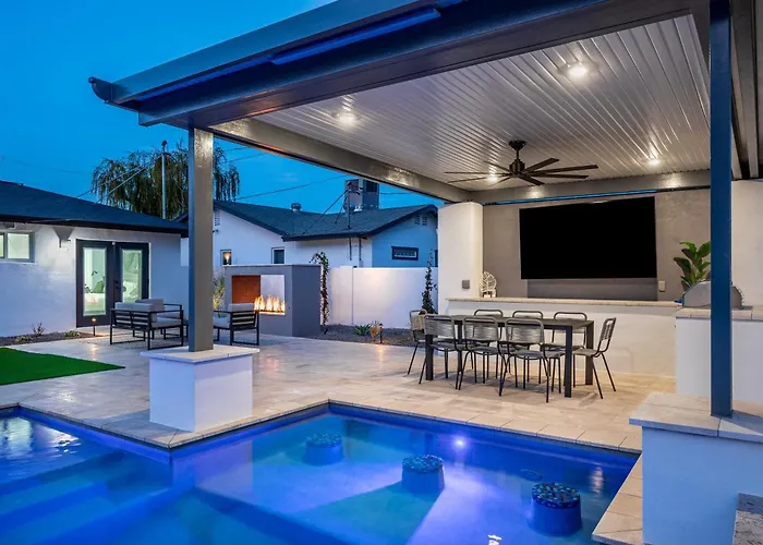Ferienhaus Swim Up To Cooking Entertainment Play Corn Hole And Relax By The Fire At Cascada