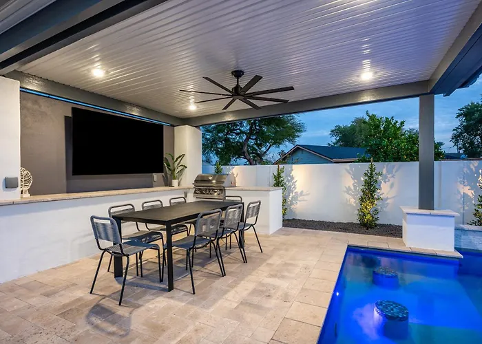 Ferienhaus Swim Up To Cooking Entertainment Play Corn Hole And Relax By The Fire At Cascada